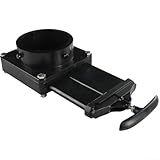 Gdfnmogo 7,6 cm Wohnmobil-Ablassventil für Frisch- und Abwassertanks, robuste ABS-Konstruktion für Wohnmobile, Anhänger, Klasse A, Wohnmobile, kompatibel mit 7,6 cm Sanitärsystemen