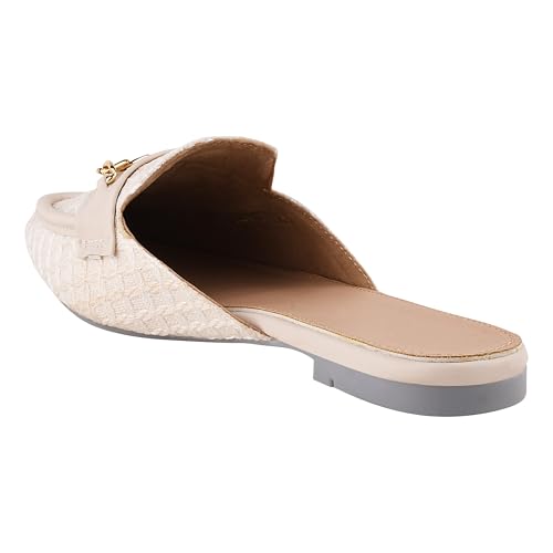 Image of SilverArrow Womens Bunzu Mules | Casul Shoes | Flat Mules Sandals Open Back | Suitable for Casual Outfit