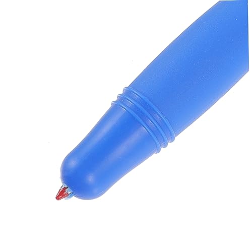 Image of Healifty Safety Writing Pen Anti-Swallowing Signature Pen for Prison Use Flexible Rubber Grip Retractable Tip Portable Multi-Use Writing Tool 5.70 in