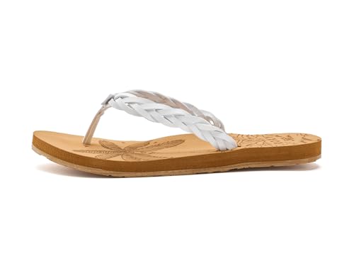 Image of Roxy Women's Feel Breezie Braided Flip Flop Sandal