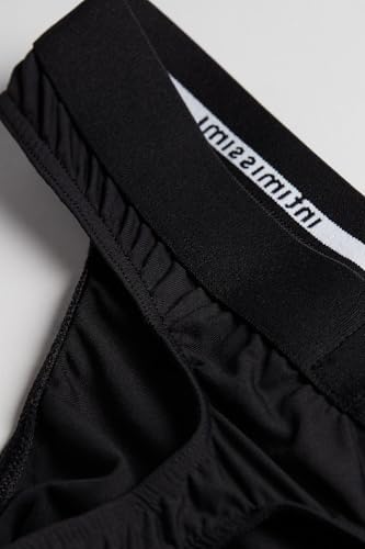 Man's Logo Detailed Microfiber Thong4