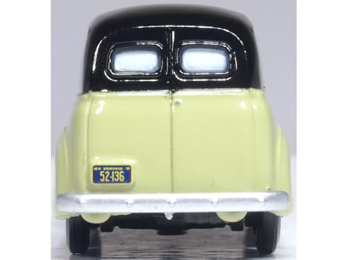 Modelo escala 1:87 Chevy Panel Van verde y negro miniatura 4
