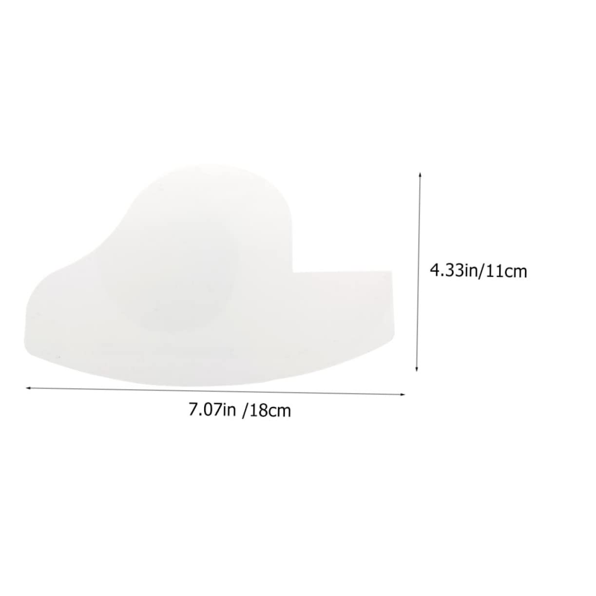 Mikinona Hairline Hairline Enhancing Card Barber Line up Stencil Beard Drawing Card Hairline Styling Tool Set of 3