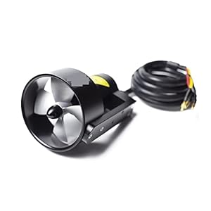 Onderwaterscooter met lange batterijduur, Onderwater Borstelloze Boegschroef 24V10Kg Stuwkracht 900W Waterdicht En Corrosiebestendig Metaal Gemakkelijk te dragen en te bedienen (Color : CCW positive