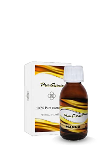 PrimEssence Aceites esenciales,Aceite Premium100%,Apto para Ambientación,Higiene,Cosmética,Humificador,Difusor,Aceite Esencial para hacer jabón,velas,Noche Romántica (Mango, 100)