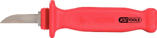KS Tools 117.1396 Isoliertes Kabel-Abisoliermesser, 200mm