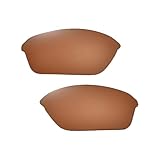 IMINTA Replacement Lenses for Oakley Half Wire/Half Wire XL Sunglasses (Polarized, Brown)