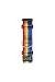 Bub´s Halsband Martingale für Windhunde Gross und mittel. Masse des Halsumfangs des Hundes: 35 – 50 cm (Rainbow)