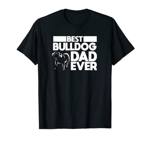 mejor bulldog papá nunca camiseta para hombres chicos frances americano Camiseta
