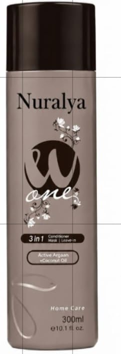 Nuralya W One 3 in 1 Conditioner Mask Leave-in 300ml | Active Argan Oil, Coconut Oil-image-18