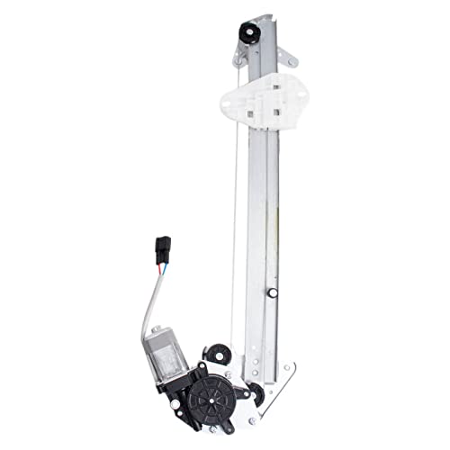 Image of TRQ Rear Driver Side Power Window Motor and Regulator Assembly Compatible with 2017-22 Honda CR-V