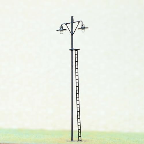 4 Pack Model Railway Lights HO Scale LED Yard Light For Model Train Railroad Street Station(A)