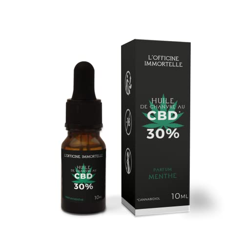 HUILE 30% MENTHE | ANTI INFLAMMATOIRE | BIEN ÊTRE | RELAXATION | SOULAGE LES DOULEURS | STRESS | SOMMEIL Cover