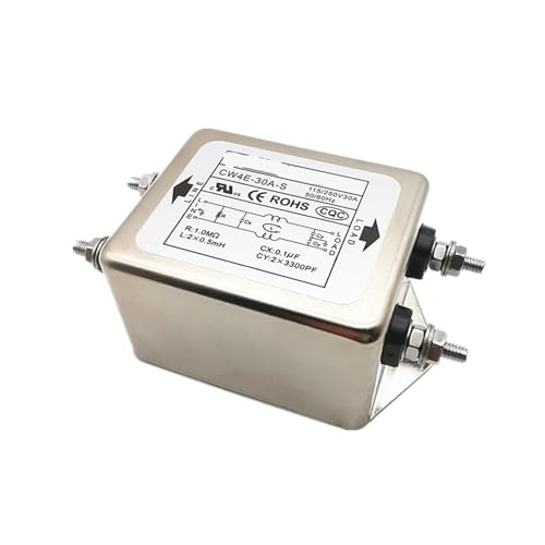 Filtro de potencia CW4E-30A-S monofásico de 220V para control de interferencias 5