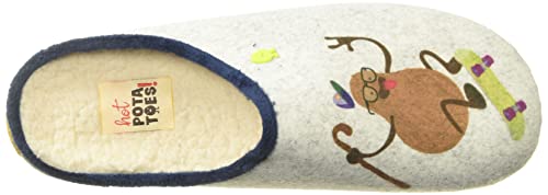 HOT POTATOES MODLING, Pantofole Uomo, Gris, 42 EU