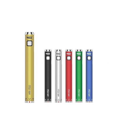 F|CU[ Yocan ARI Plus 510 Twist Battery 900mAh yType-cP[utzeʃobe[ cCXg obe[ y^ 510Ki 510Xbh dq^oR dqVAPE VAPE CBD Vapori