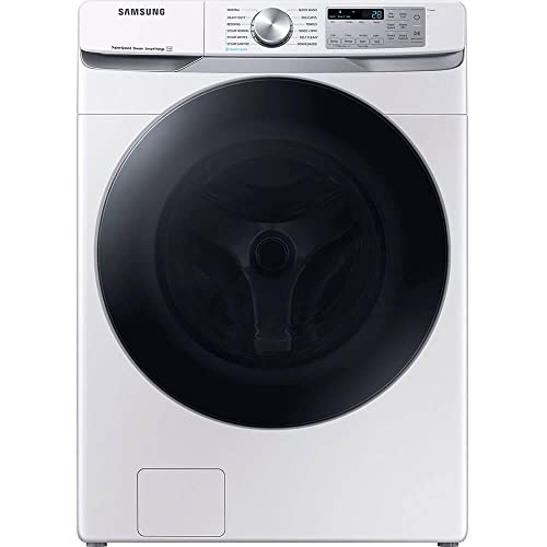 Samsung 4.5 cu. ft. Large Capacity Smart Front Load Washer with Super Speed Wash, White, WF45B6300AW/US