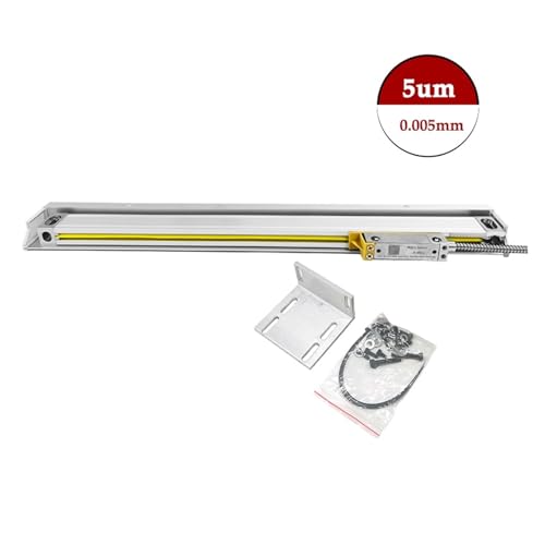 Regla lineal de vidrio GCS898 0.005mm resolución miniatura 2