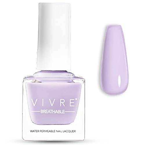 VIVRE Cosmetics Nail Polish - Quick Dry, Shiny, Halal for Girls, Vegan, Non-Toxic for Women, Long Lasting, Certified Breathable and Water Permeable - Ok Sweetart
