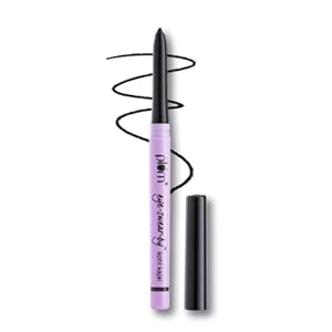 Plum Eye-Swear-By everyday wear kajal black waterproof | Creamy smooth formula | Smudge-proof | Twist up pencil | Creamy smooth glide | Long lasting eye makeup | With Vit E