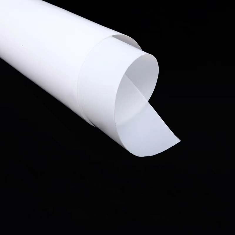 25x50cm PTFE Tape Sheet 0.2 0.3 0.5mm 1mm Thin PTFE Film Lubricant Seal Gasket High Temperature Resistance 1PC(0.5mm)