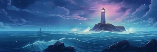 Peinture diamant adulte anti-stress paysage maritime apaisant