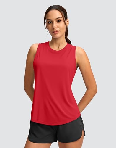 SANTINY Women's Sleeveless Workout Tops Lightweight Tennis Yoga Athletic Running Shirts Racerback Tank Tops for Women2