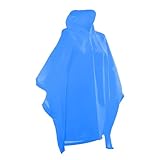 Totes Reusable, Compact & Travel-Friendly, Pullover Hood, Easy Snap, Lightweight, Royal, Kids-One Size