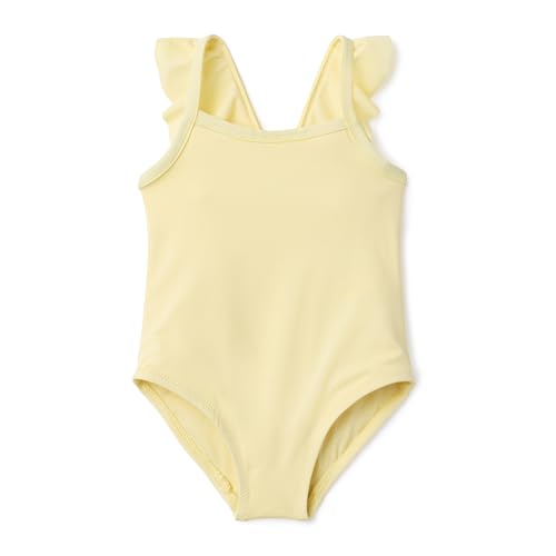 Image of Amazon Essentials Baby Girls' Ruffle One-Piece Swimsuit