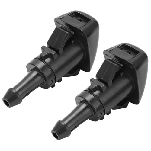 2pcs Washer Jets, Front Windshield Washer Nozzles for Kia Sportage Hyundai I30 I20, Tucson, Kia Venga, Kia Soul， Wiper Blades Accessories