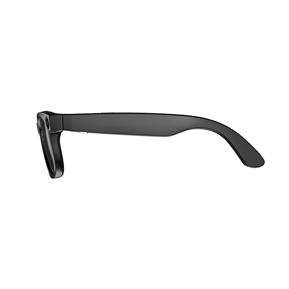 Identifica le immagini Occhiali intelligenti con fotocamera AI da 8 MP IP65 Chiamata Bluetooth Riproduzione di musica alla moda Usa ChatGPT