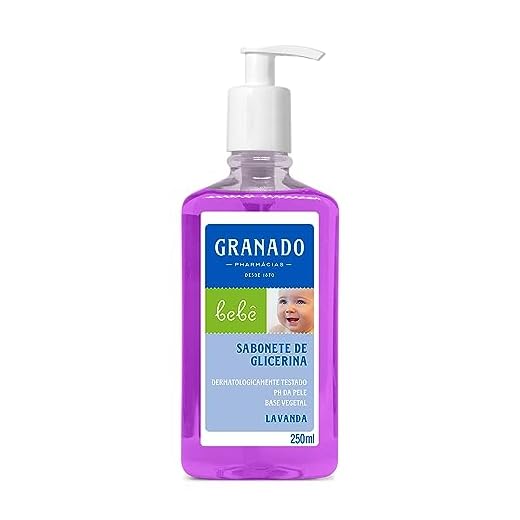 Sabonete Líquido Bebê Glicerinado com Lavanda 250ml, Granado