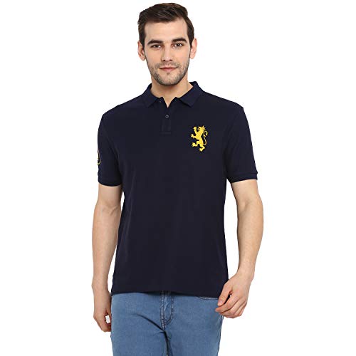 Image of Red Tape Men's Cotton Regular Fit Polo T-Shirt
