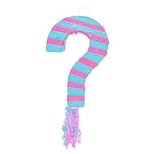 Juvale NBBLO Pull String Gender Reveal Question Mark Pinata thumb #5