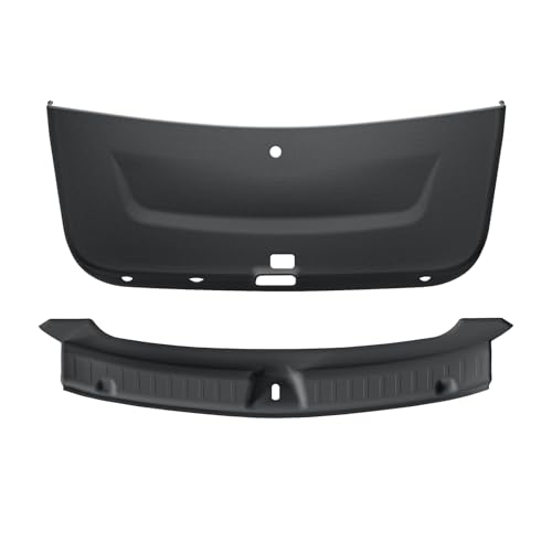 LUCKEASY 2PCS Trunk Tailgate Mat & Rear Bumper Guard for Tesla Model Y Juniper 2025 2026 Rear Door...