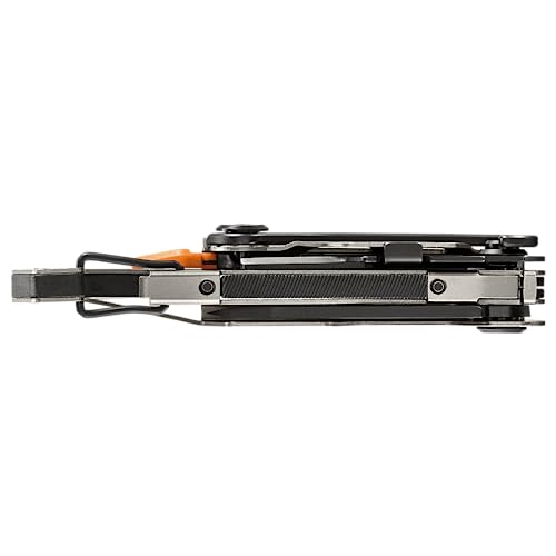 Gerber Gear Stake Out 11-in-1 Multi-tool - 2.2" Plain Edge Blade, Tent Stake Puller, Carabiner Carry - EDC Gear and Equipment - Graphite - Image 2