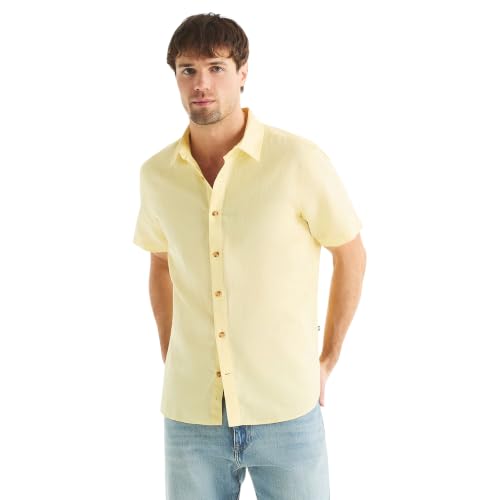 nautica short sleeve dress shirts Nautica Short Sleeve Button Front Printed Dress Shirt