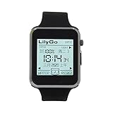 LILYGO TTGO T-Watch 2020 V3 ESP32 Programmable Watch Touchable Dstike Deauther Watch with Wi-Fi and Bluetooth (Silver 400mAh)