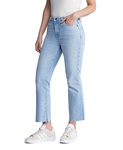 Buffalo David Bitton Women's Kim High Rise Cropped Jeans2
