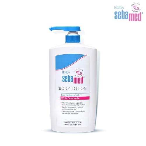 Image of Sebamed Baby Body Lotion|pH 5.5|Vegan|750 ml (Pack of 4)