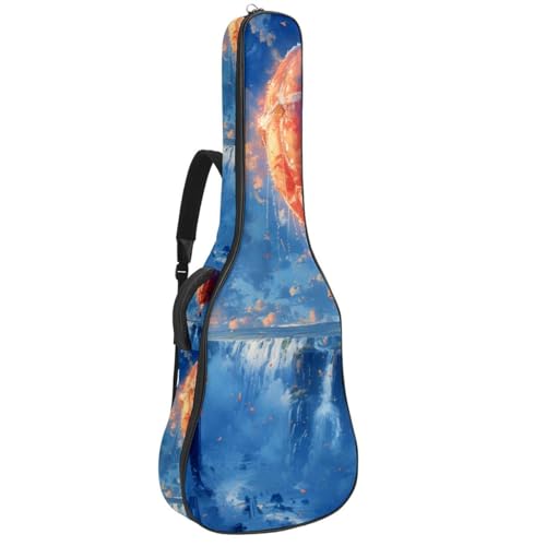 Housse de transport pour guitare acoustique étanche grand étui universel 42 pouces