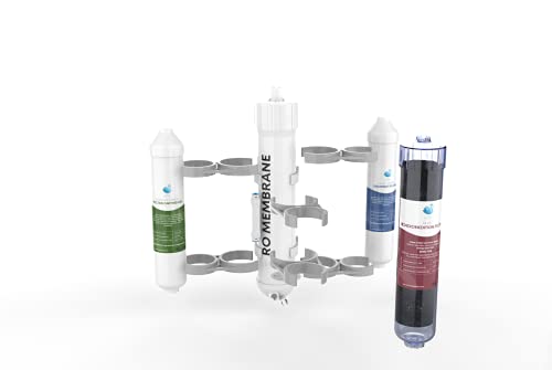 Joy Swan Ro Di System, Water System For Aquarium, Four Stage Reverse Osmosis Deionization, With Color Change Resin Filter, 75 Gpd Membran, #TOP5