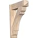 Ekena Millwork OUT08X26X34OLY03SDF Olympic Smooth Arts and Crafts Outlooker, 8" Width x 26" Depth x 34" Height, Douglas Fir