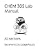 CHEM 305 Lab Manual: All sections