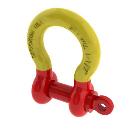SKOOKUM 7/8Inch 263 Alloy Screw Pin Anchor Shackle - 12 Ton