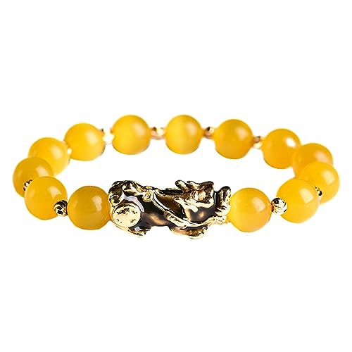 SBHXTDM Pi Yao Bracelet Artisanat Traditionnel Exquis, Perles Mode Faits la Main, Bracelets à Changement de Couleur pour Un Usage