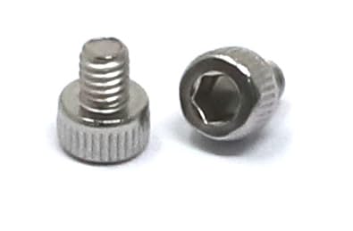 Image of iexcell 100 Pcs M2.5 x 3mm Thread Pitch 0.45 mm Stainless Steel 304 Hex Socket Head Cap Screws Bolts Kit