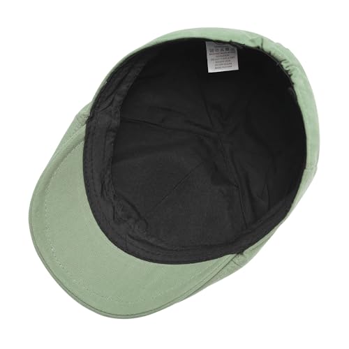 Image of ZLYC Men Cotton Flat Cap Summer Scally Ivy Gatsby Newsboy Beret Driver Cabbie Hunting Hat