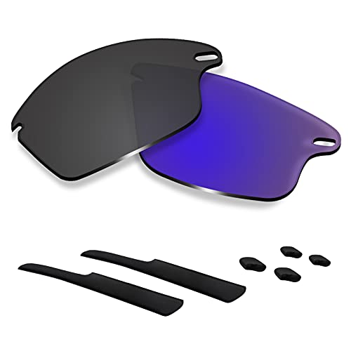 Image of Polarized Replacement Lenses & Rubber Kits for Oakley Fast Jacket