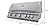 Blaze LTE+ 40-Inch 5-Burner Built-In Propane Gas Grill w/Ceramic Flame Tamers